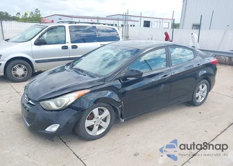 2012 Hyundai Elantra Gls (Ulsan Plant) из США, поврежденный, VIN KMHDH4AE8CU273756